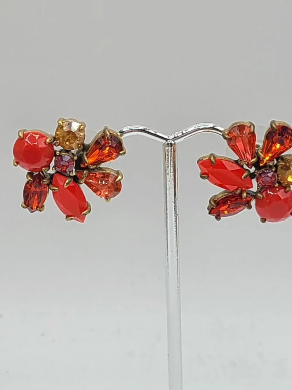 J. Crew Factory earrings cluster